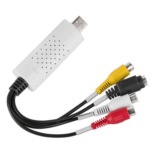USB Video Audio Capture Card RCA Analog S-Video AV Input to Computer PC Adapter - Picture 5 of 8