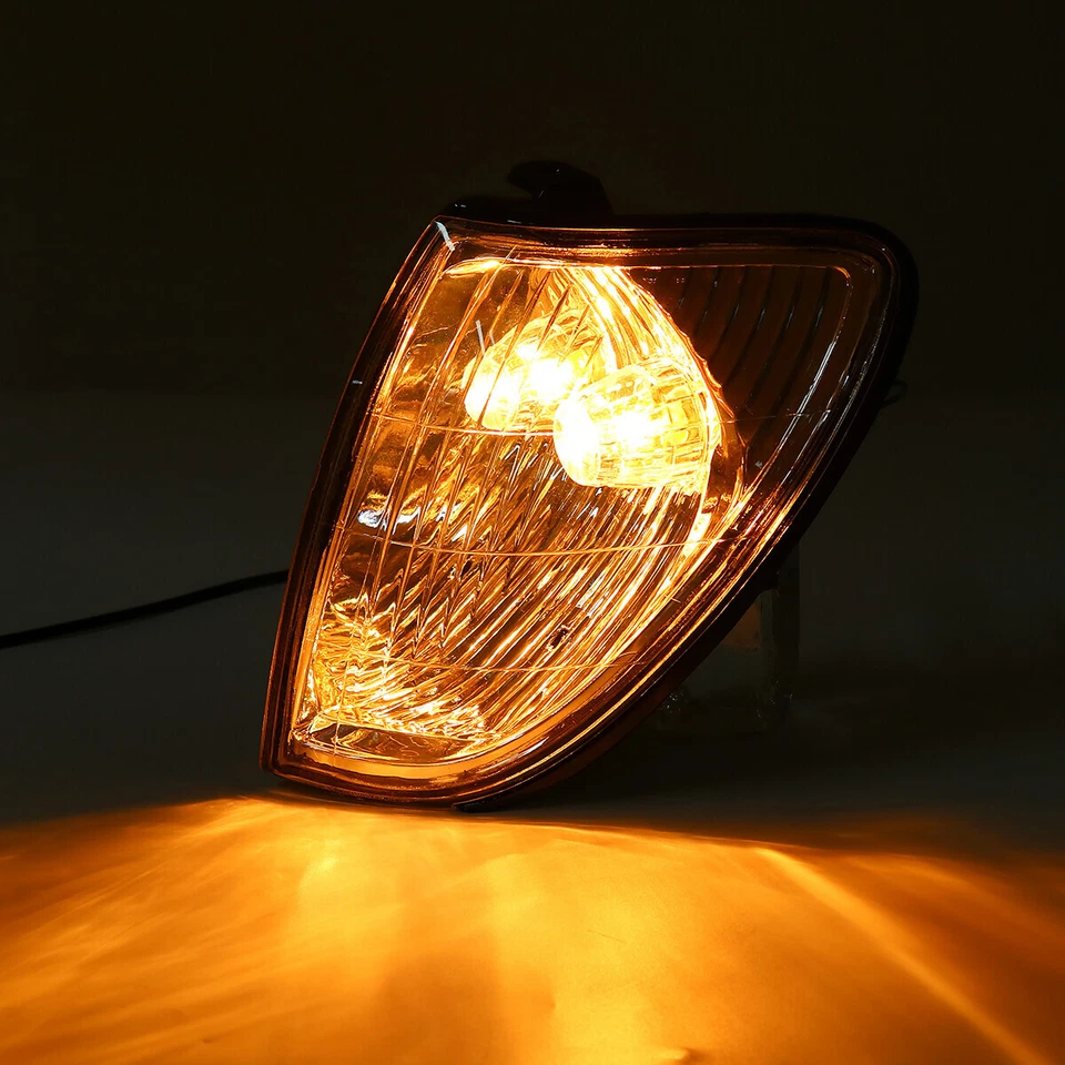 Par de luces de esquina delanteras transparentes para Toyota Land Cruiser serie 100 1998-2005 Foto 4 de 4