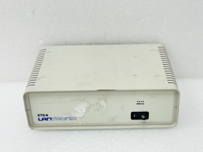 Lantronix ETS8 8 Port Terminal Server RJ45/AUI 8 port w/ Power Cord | eBay