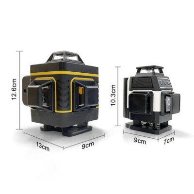 16 Lines 4D Laser Level 360° Self Leveling Rotary Vertical Cross Line Measure 