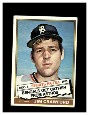 Detroit Tigers Jim Crawford #428T Topps Baseball Excellent | eBay