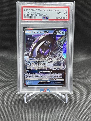 Tapu Fini-GX graded PSA 8 for sale on eBay