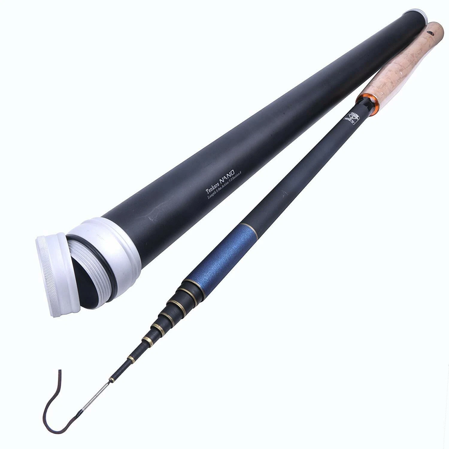 Nano Tenkara Rods 11'/12'/13' IM12/40T Carbon Tube Telescopic Pole