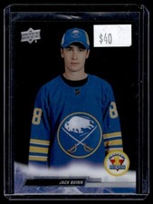 2022-23 UD Extended Round 1 Draft Acetate Jack Quinn RC Buffalo Sabres #744