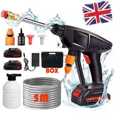 2  24VBattery Portable Cordless Car High Pressure Washer Jet Water Wash Cleaner