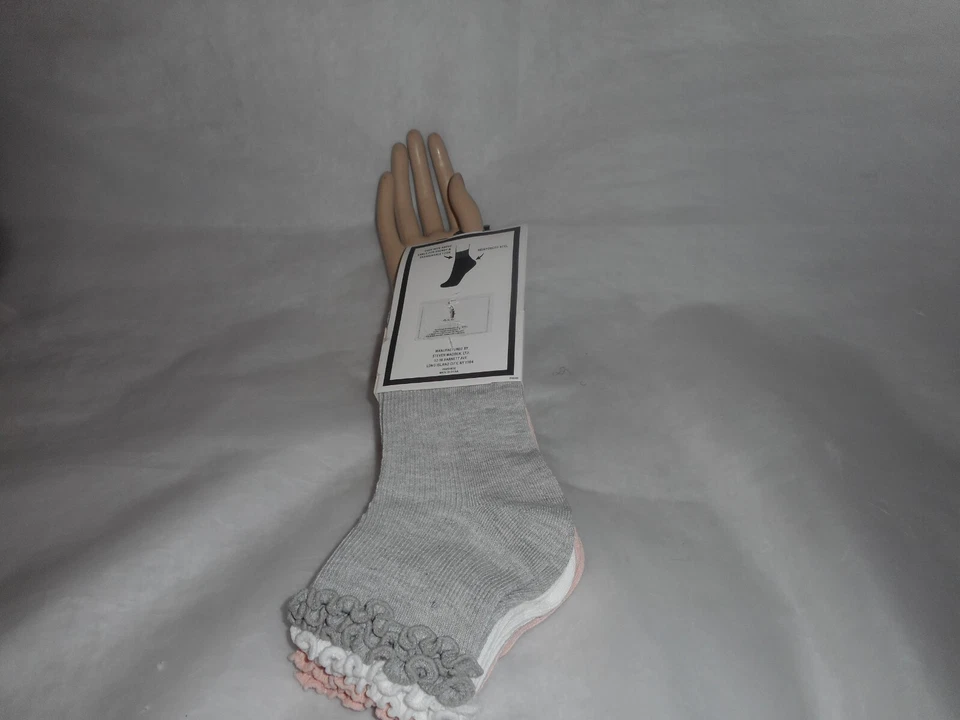 Steve Madden Mujer 3 Pares Multicolor Tobilleras Calcetines Zapato Talla 5-10 Foto 2 de 4