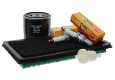 Service Kit passend für Honda GCV520 GCV530 GXV520 GXV530 - Öl- & Luftfilter NGK Stopfen