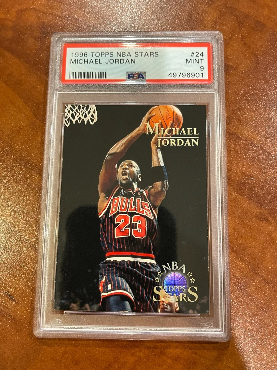 ? 1996 Topps NBA Stars Finest #24 Michael Jordan PSA 9 | eBay