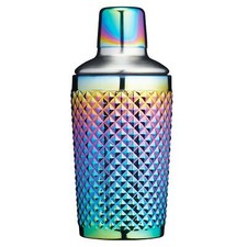 Barcraft Tropical Chic Rainbow Studded Boston Cocktail Shaker - 300ml
