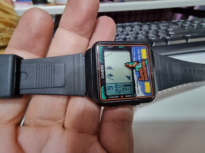 RARE - Hard to find! Casio Game Watch Super Windsurfing GS-20