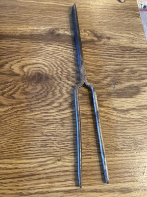 antique curling iron value