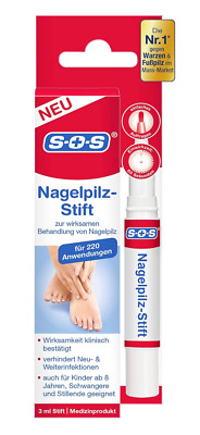   SOS Nagelpilz Stift Nagel-Hilfe-Stift bei Entzündungen und Nagelpilz 3ml  