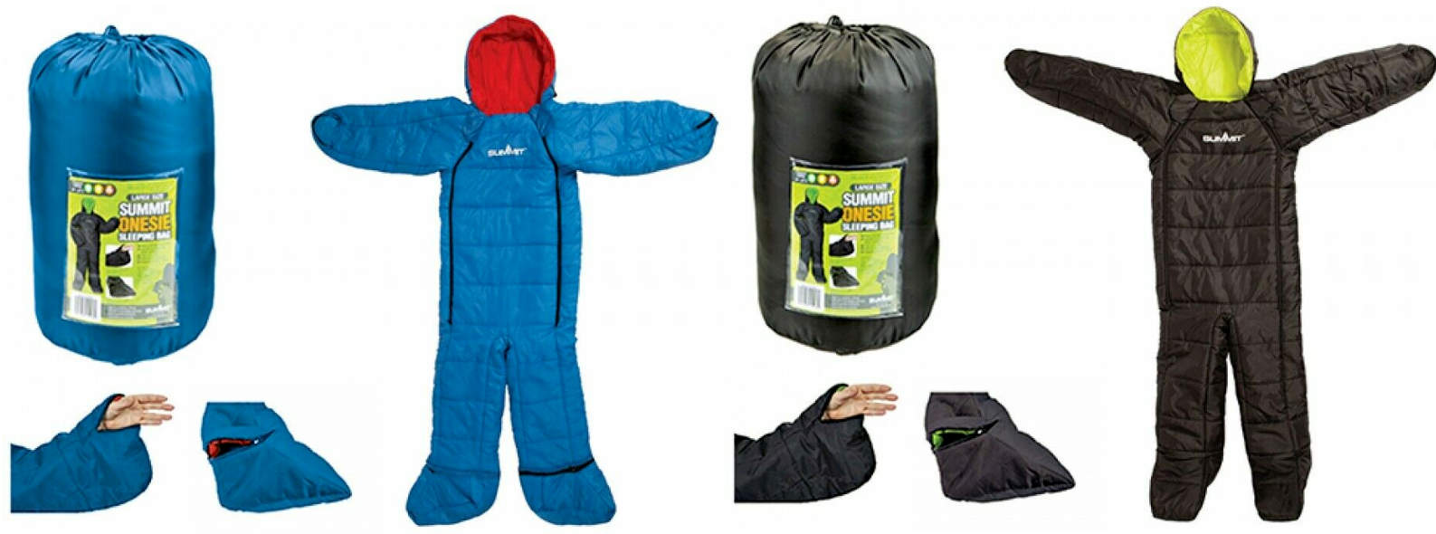 Full Body Sleeping Bag Summit Medium 3 Season Camping Fishing Lightweight For Sale Online Ebay