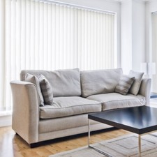 Lamellenvorhang Vertikal Jalousie Lamellen Weiß Tür Fenster Rollo Schiebegardine