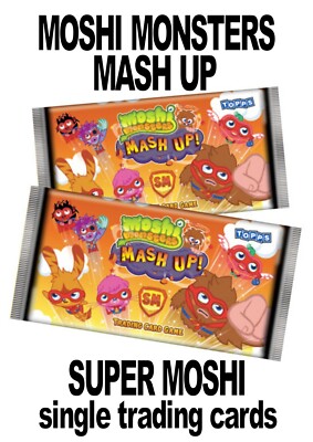 MOSHI MONSTERS MASH UP: SUPER MOSHI einzelne Sammelkarten