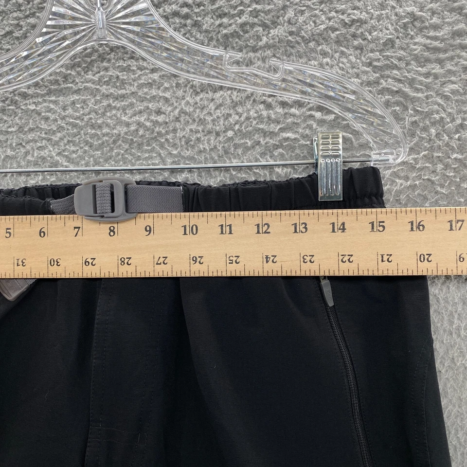 Nike ACG Pants Mens Medium M Black Straight Baggy Belted Hiking Track Pants - Image 3 of 4