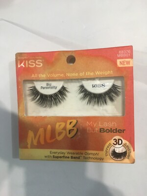 My Lash But Bolder 3D Volume False Eyelashes - Big Personality Black Comforta...