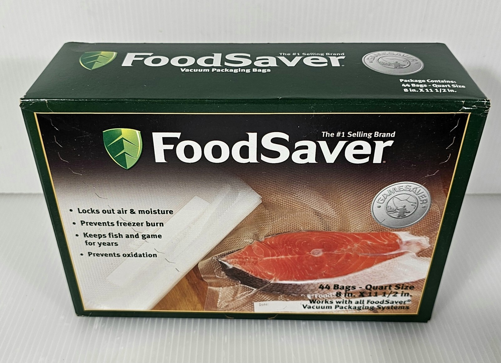 New Foodsaver 1 Quart Vacuum Seal Bags, 44 Count, (8 X 11.5) eBay