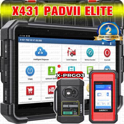 LAUNCH X431 PAD VII X-PROG3 Diagnostic Scanner Key Programming J2534 Coding