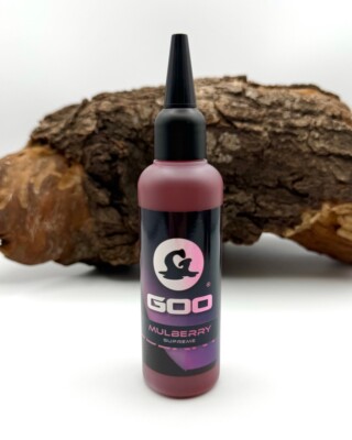 Korda GOO Maulbeere Supreme Liquid 115ml Mulberry Booster Lockstoff Fruchtig Süß