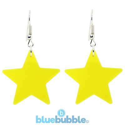 Bluebubble IN THE STARS Earrings Cute Kitsch 80s Retro Pop Funky Fun Fancy Dress