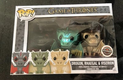 game of thrones dragon 3 pack funko