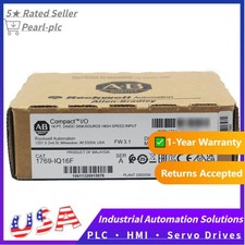 New Sealed 1769-IQ16F CompactLogix 16 Pt 24VDC I/O Input Module US Free Tax