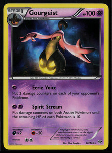 Gourgeist 57/146 Holo Rare XY Base Set