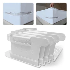 Bed Sheet Holders for Corners, Sheet Holders Keep Sheets Firm & Tight - Lock ...