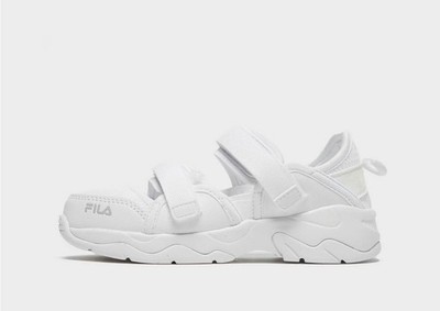 Fila Ray Kinder Sandale Sneaker Riemchen Schuhe, Urlaub, weiß/grau, Größe 2,5 neu mit Karton