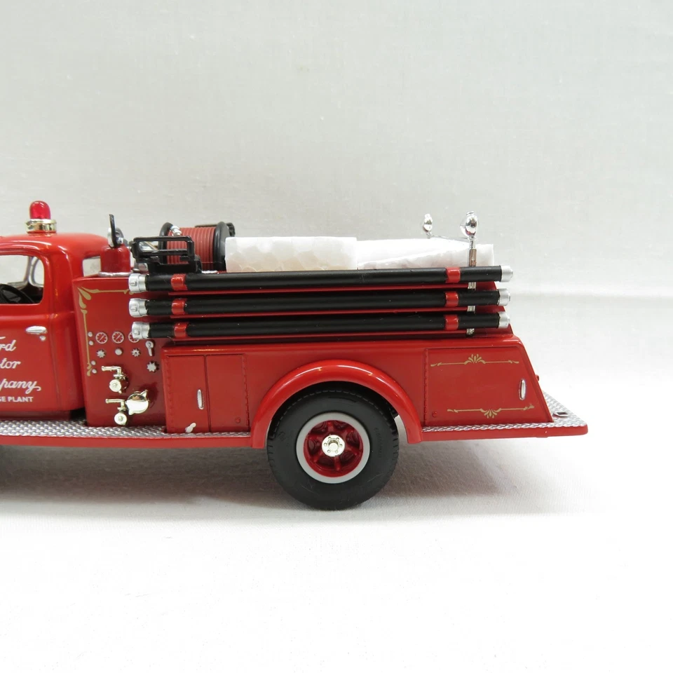 First Gear 1951 Ford F-7 Fire Truck Ford Motor Company, Rouge Plant 1:34 19-1901 - Image 4 of 4