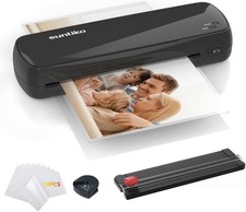 Thermal Laminator Machine A4 A5 A6 Fast Warm Up Hot Cold Laminating Home Office