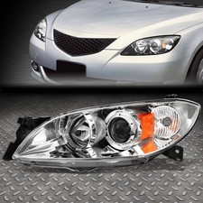 For 04-09 Mazda 3 Sedan Oe Style Projector Bumper Headlight Lamp Left Ma2518108