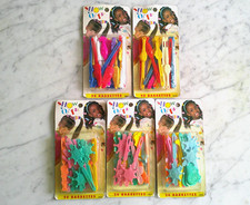 5 Woolworths Goody Snap-Tight Hinge Clasp Show Offs Plastic Barrettes Western