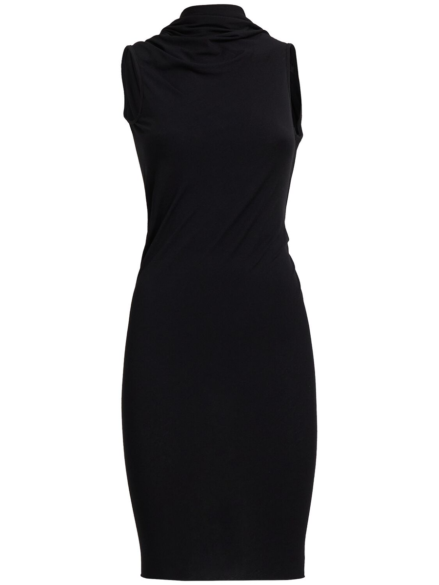 RICK OWENS Concordian Eva Black Dress New & Authentic RICK OWENS Concordian Eva Black Dress New & Authentic