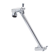 Shower Head Extension Arm by , Adjustable 10 Inch Showerhead Extender, Solid ...