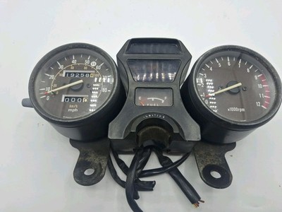 1980s Suzuki Motorcycle Tachometer Speedometer Assembly.  Used As Is Untested 