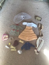 Vintage Pedigree Sindy doll clothes & accessories bundle from 1960s 70s & 80s