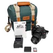 Canon EOS Rebel T100 / 4000D DSLR Camera - EF-S 18-55mm f/3.5-5.6 III Lens