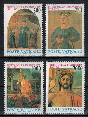 VATICAN 1992 Piero della Francesca 4v MNH**