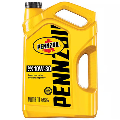 SAE 10W-30 Motor Oil 5 Qt. Pennzoil