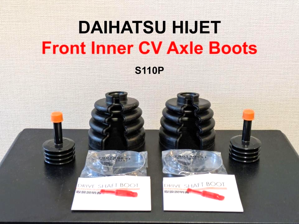 Front Inner CV Axle Boot for Daihatsu Hijet S110P Left Right set