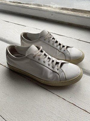 Designer Common Projects Italy 1528 42 Size Mens Shoes Achilles Low Rare White