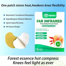 HERBAL WARMING PAIN PATCH 10PAD Fast Acting Relief for Knee Back Joint Arthritis