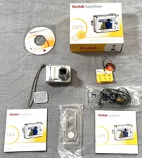 Kodak EasyShare C875 8.0 MP 5x Zoom Digital Camera & Accessories In Box Working
