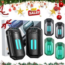 Rechargeable Hand Warmers 2 Pack - 6000mAh 2 in 1 USB Heater 3 Heat Settings