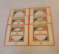 45 RPM 7" RECORD SLEEVES CO. SLEEVE 6 PACK SEE PHOTOS RCA/Victor Records SLV338 
