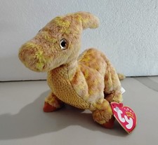 Ty TOOTER Dinosaur Beanie Baby - Retired NEW