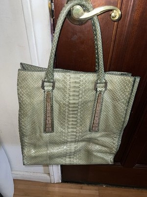 ELIETAHARI SHOULDER BAG GREEN #AR 06619 MADE IN ITALY