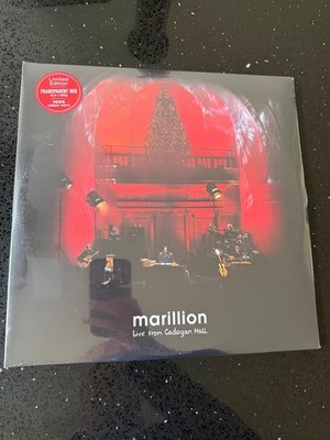 MARILLION - LIVE FROM CADOGAN HALL -LTD EDT 4 X TRANSPARENT RED VINYL LP (NEW)